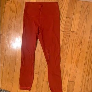 Lulu lemon high rise winder under